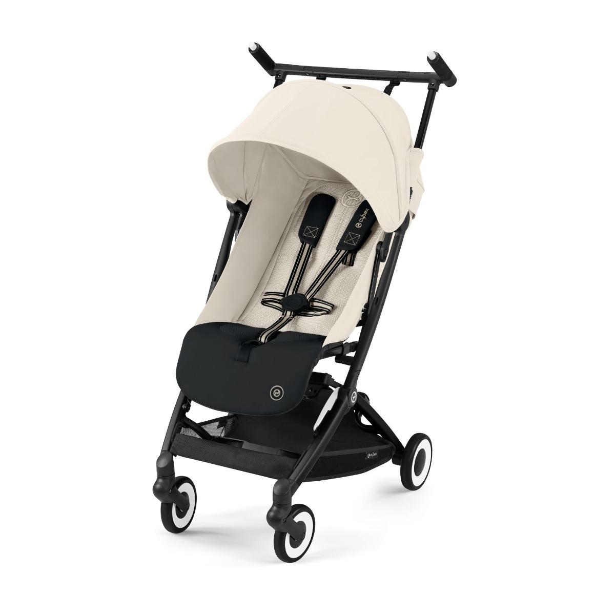 Cybex Libelle Canvas White - Black Chassis