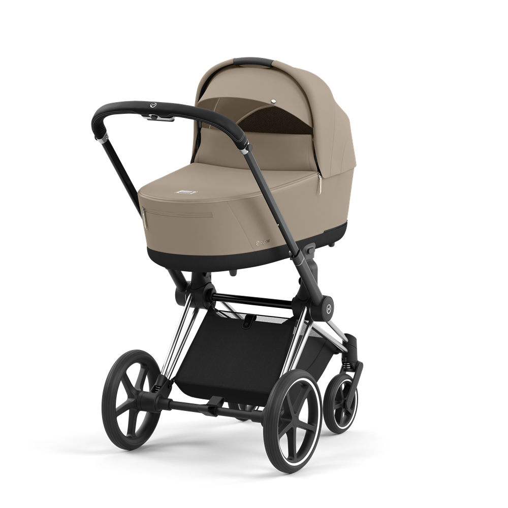Cybex Priam 4 Cozy Beige - Chrome Black Compleet