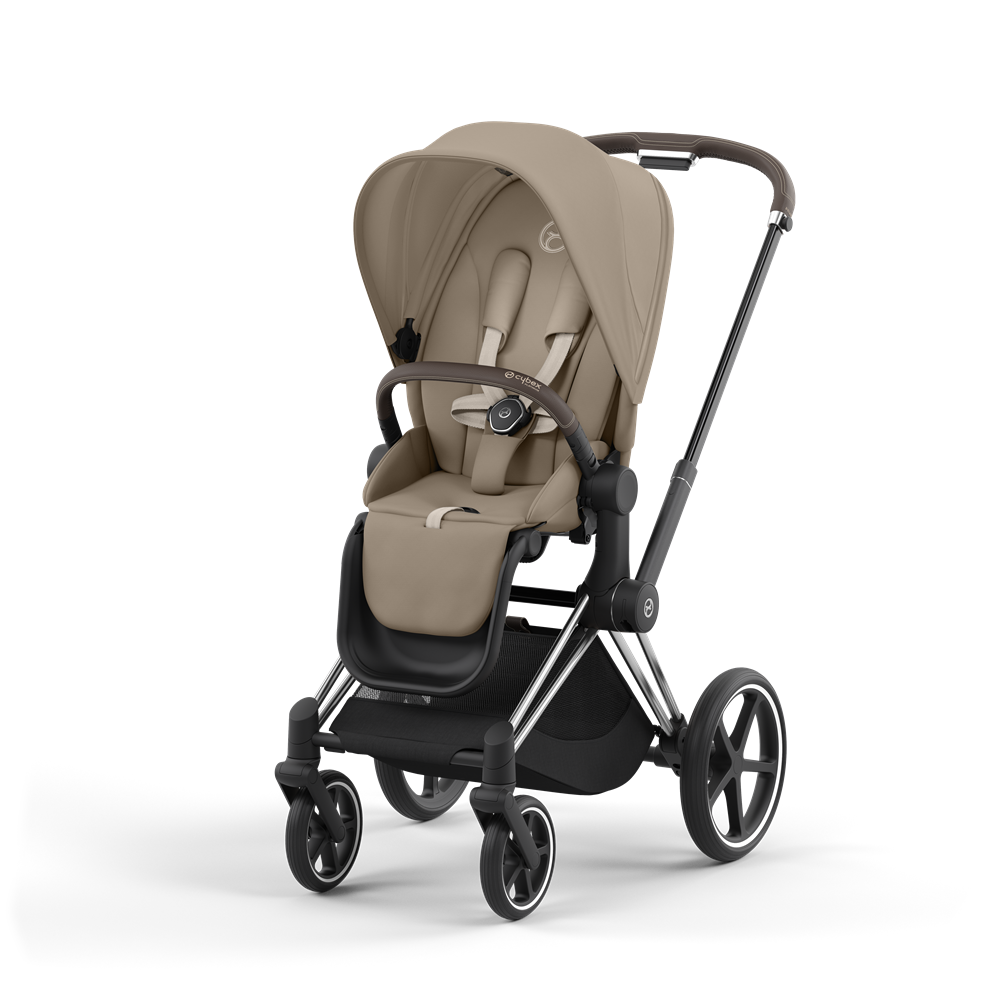 Cybex Priam 4 Cozy Beige - Chrome Brown