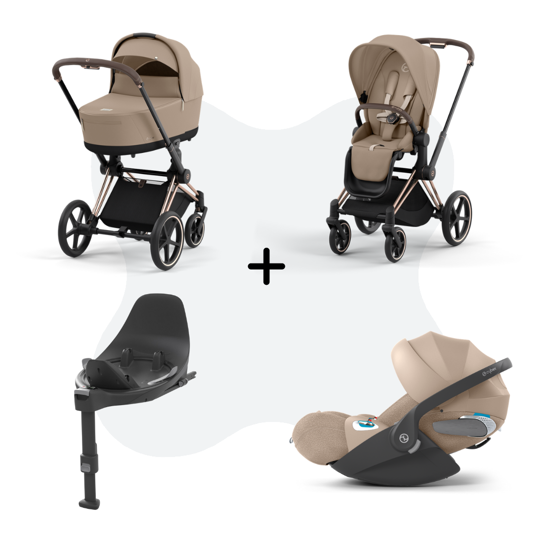 Cybex Priam 4 Travelsystem 4-in-1 Cozy Beige
