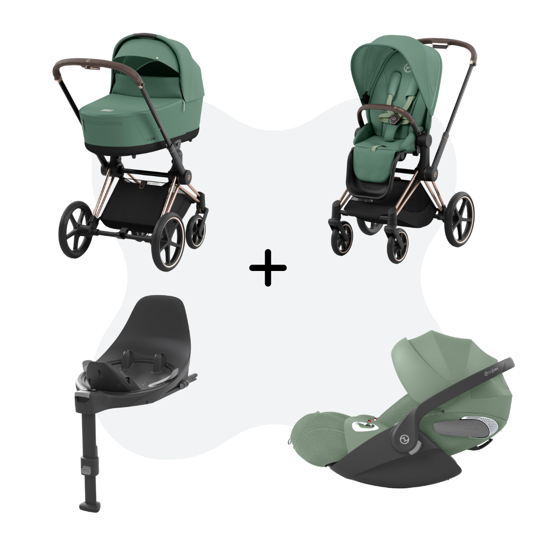Cybex Priam 4 Travelsystem 4-in-1 Leaf Green