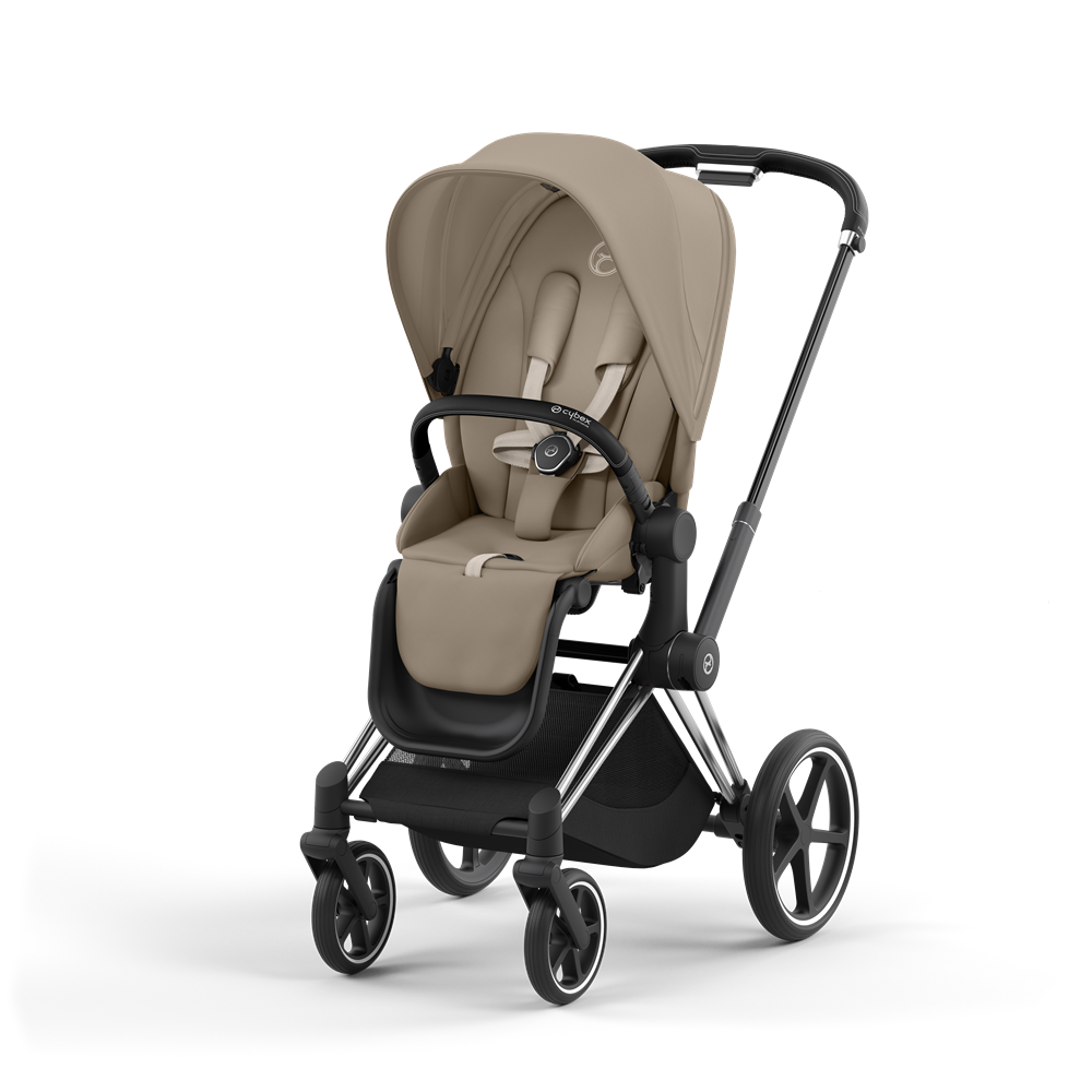 Cybex Priam 4 Cozy Beige - Chrome Black