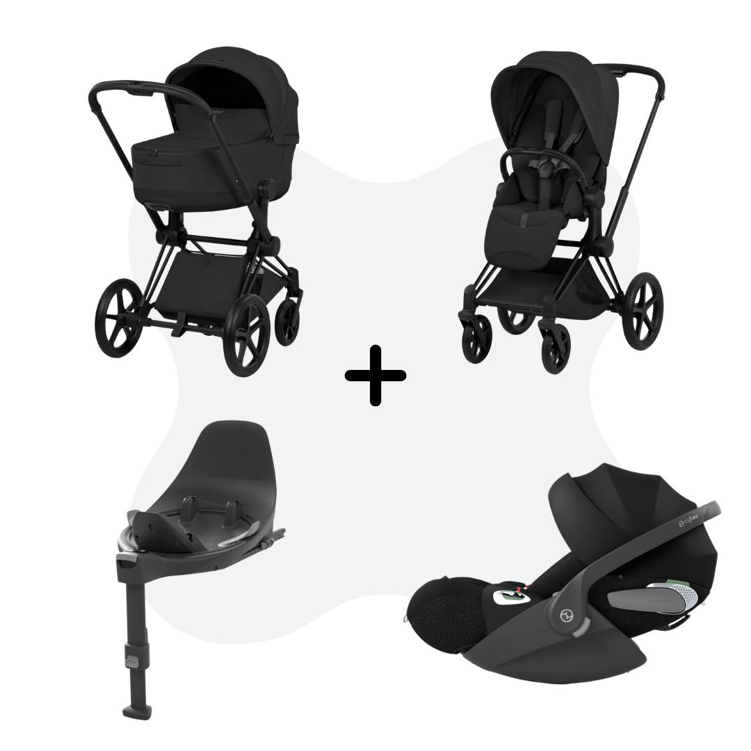 Cybex Priam 5 Style Travelsystem 4-in-1 Sepia Black