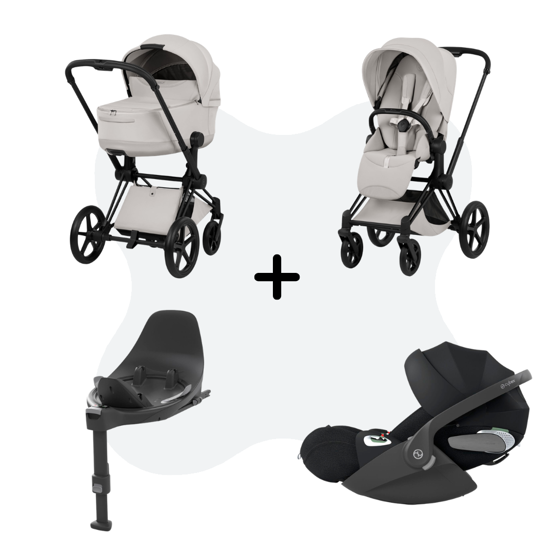 Cybex Priam 5 Style Travelsystem 4-in-1 City Grey