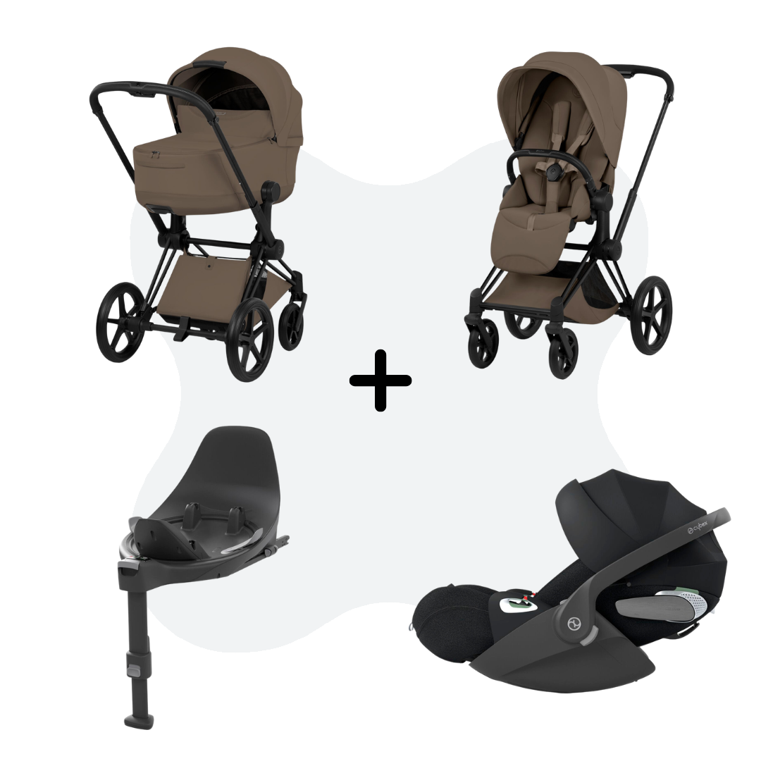 Cybex Priam 5 Style Travelsystem 4-in-1 Coconut Brown