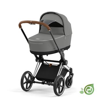 Cybex Priam Pearl Grey - Chrome Brown Compleet