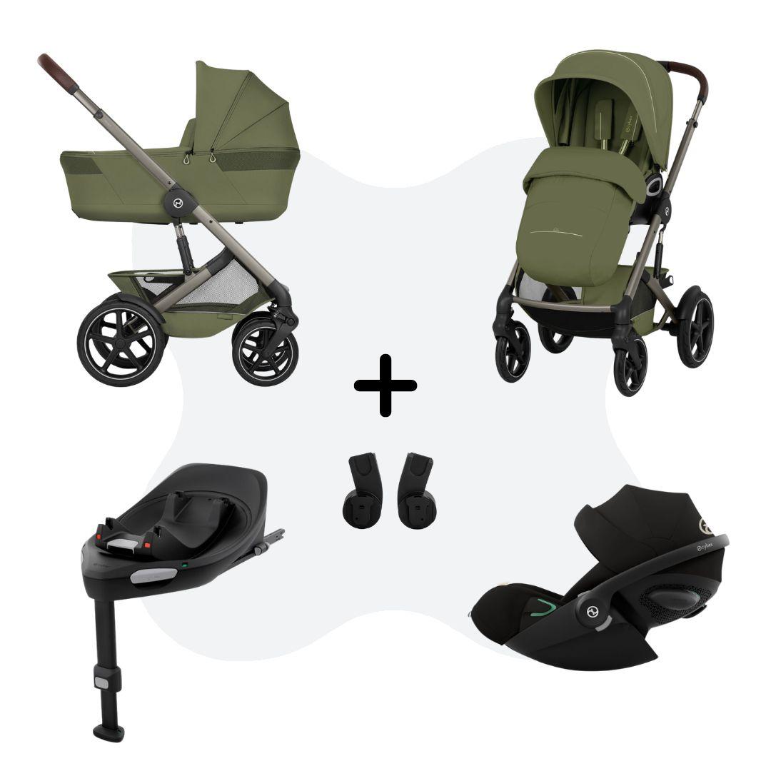 Cybex Talos S Lux Travelsystem 4 in 1 Moss Green Cloud G3