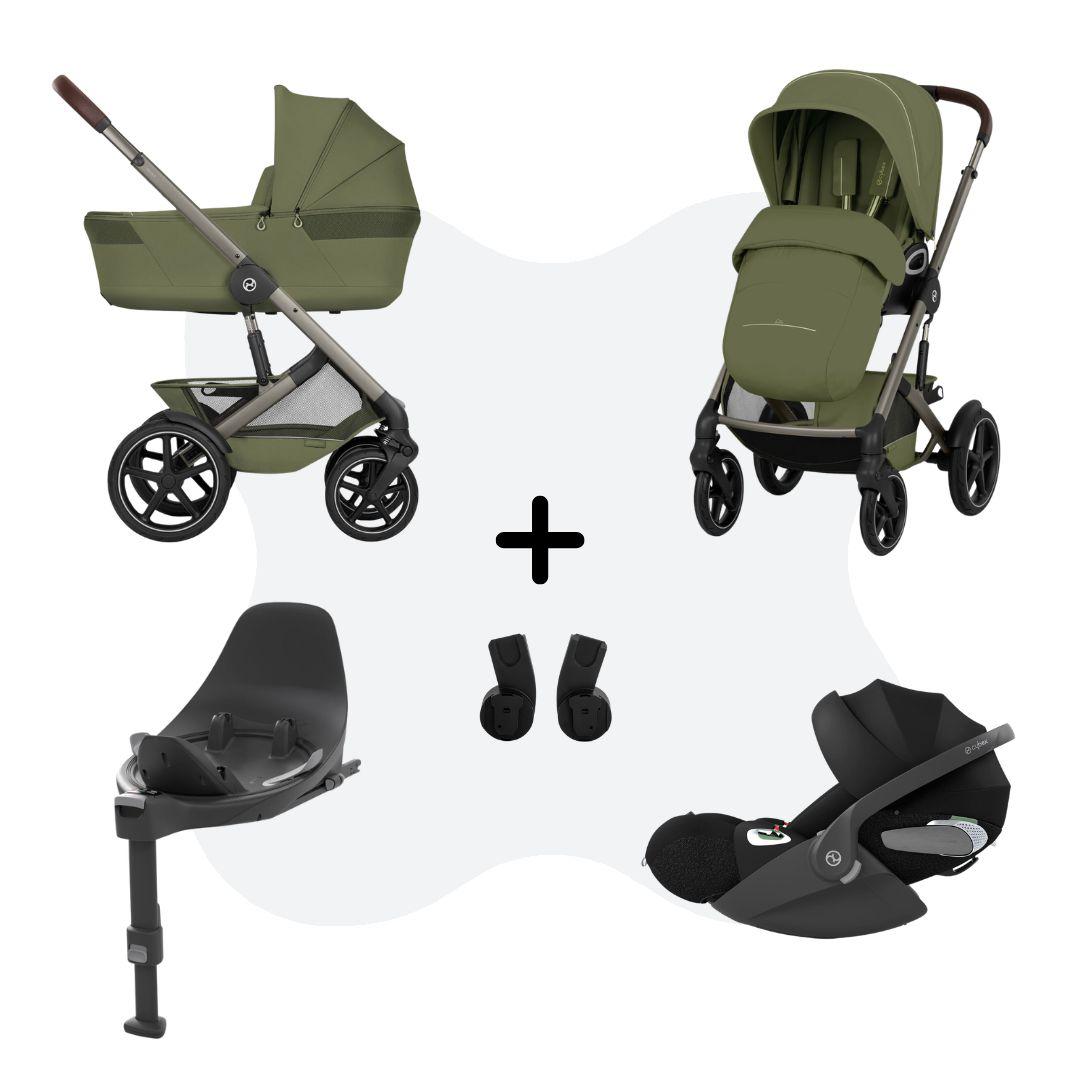 Cybex Talos S Lux Travelsystem 4 in 1 Moss Green Cloud T