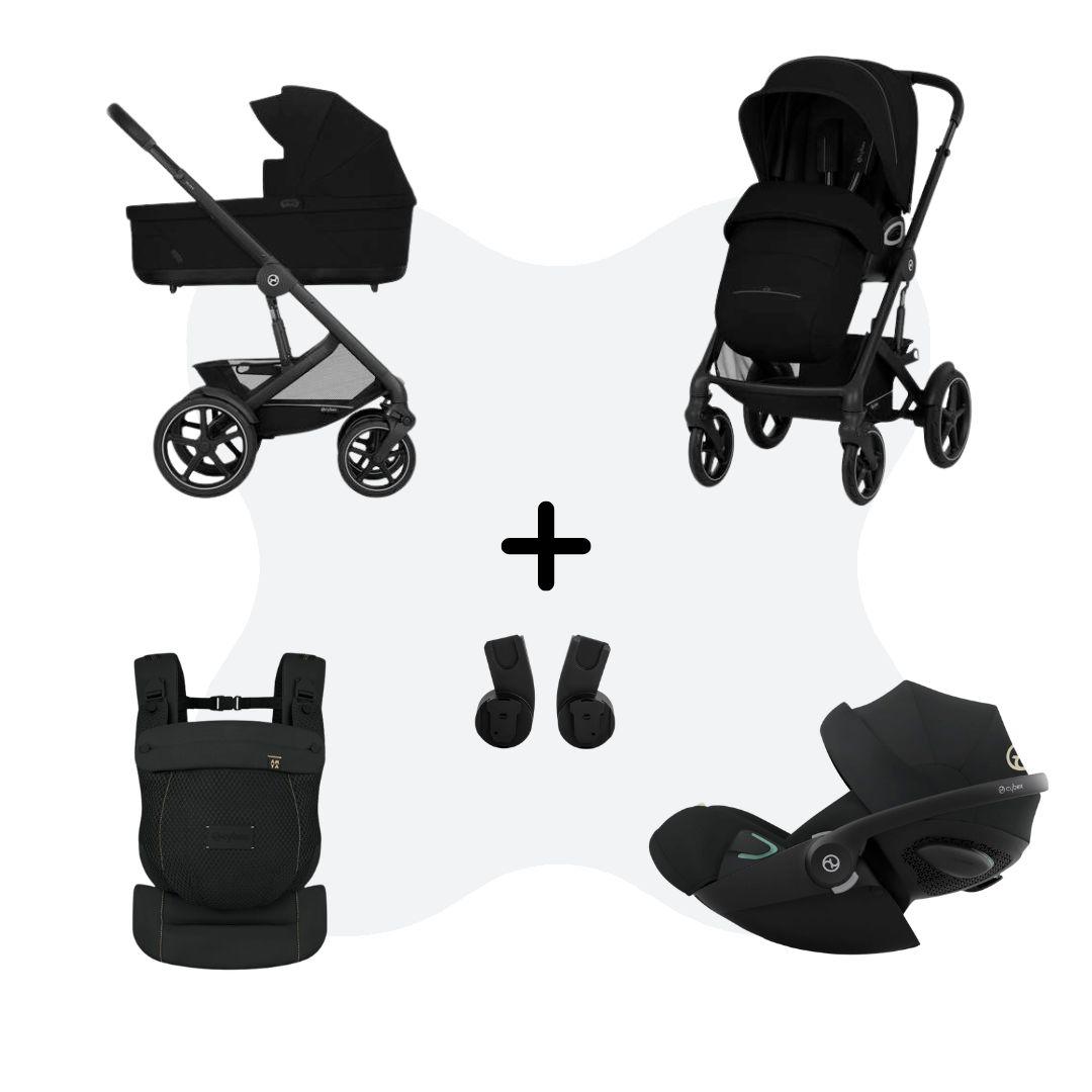 Cybex Talos S Lux 2026 Travelsystem 3in1 incl. Amya - Moon Black Cloud G