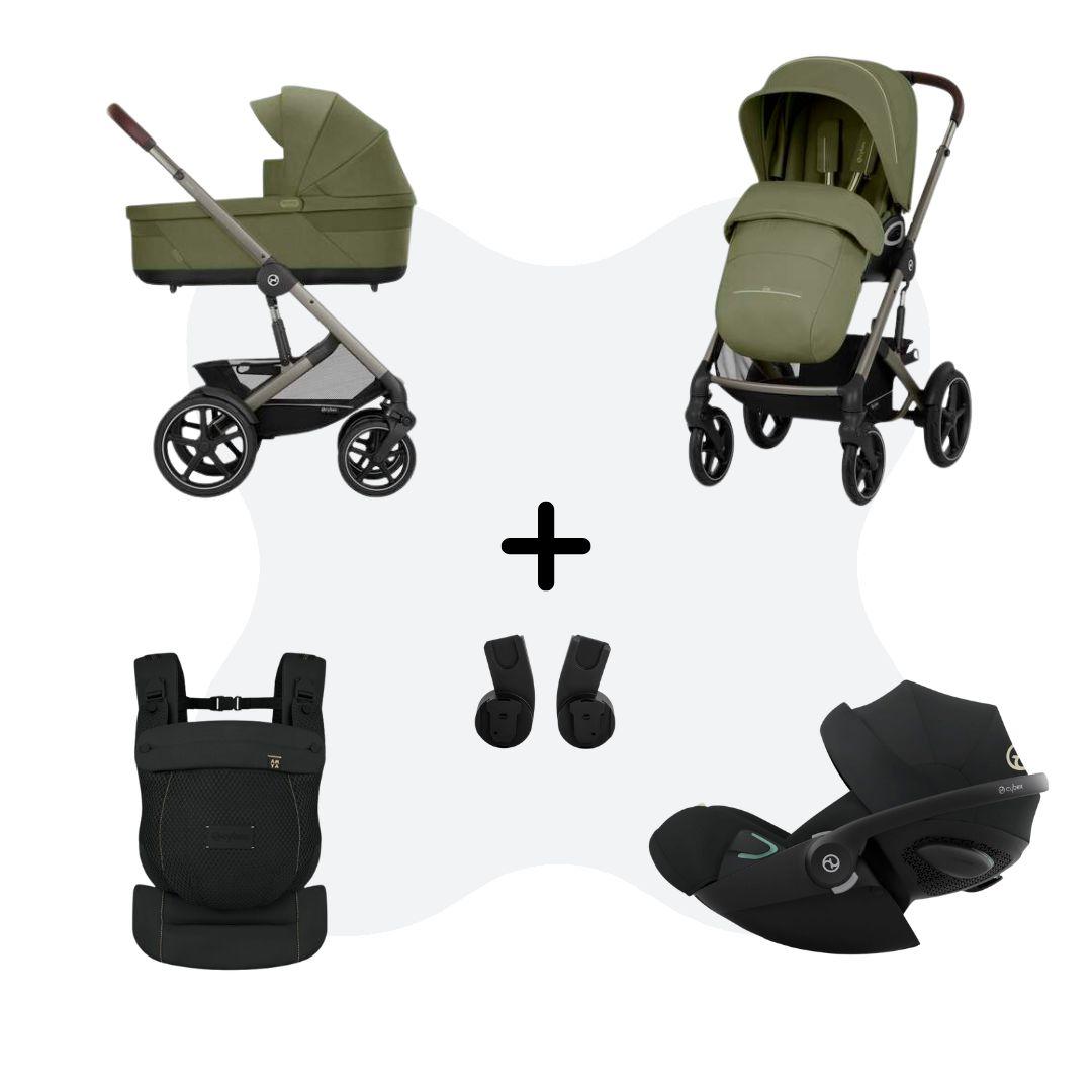 Cybex Talos S Lux 2026 Travelsystem 3in1 incl. Amya - Moss Green Cloud G