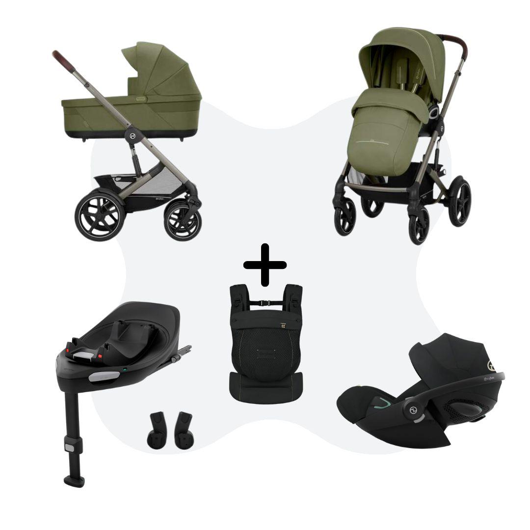 Cybex Talos S Lux 2026 Travelsystem 4in1 incl. Amya - Moss Green Cloud G