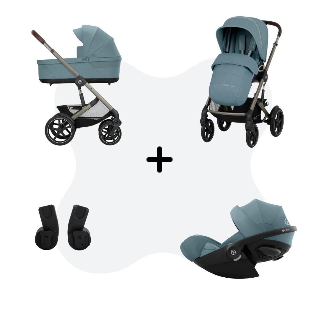 Cybex Talos S Lux 2026 Travelsystem 3in1 Stormy Blue Cloud G