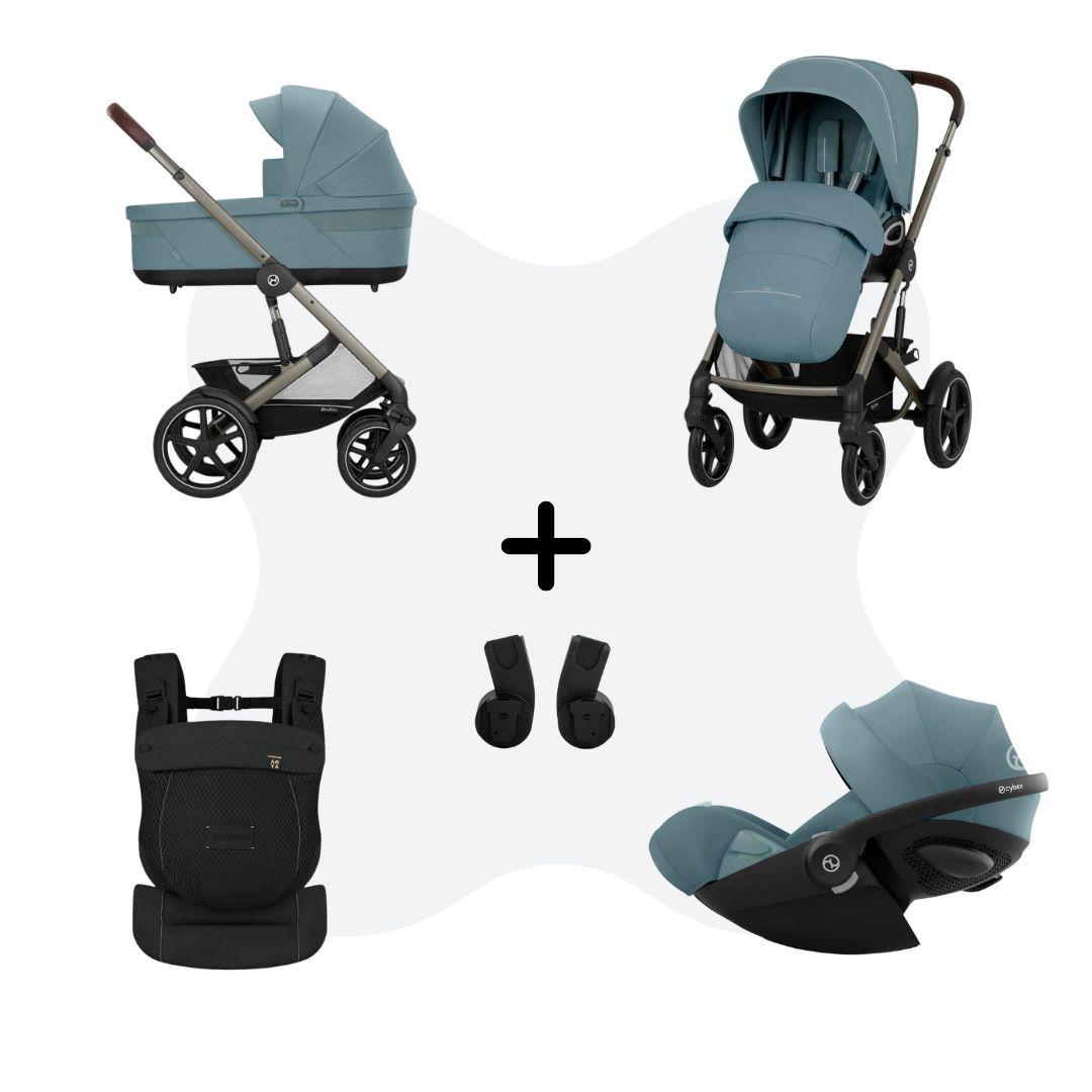 Cybex Talos S Lux 2026 Travelsystem 3in1 incl. Amya - Stormy Blue Cloud G