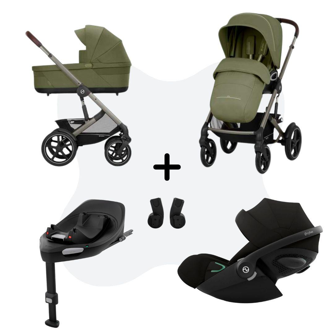 Cybex Talos S Lux 3 Travelsystem 4in1 Moss Green Cloud G