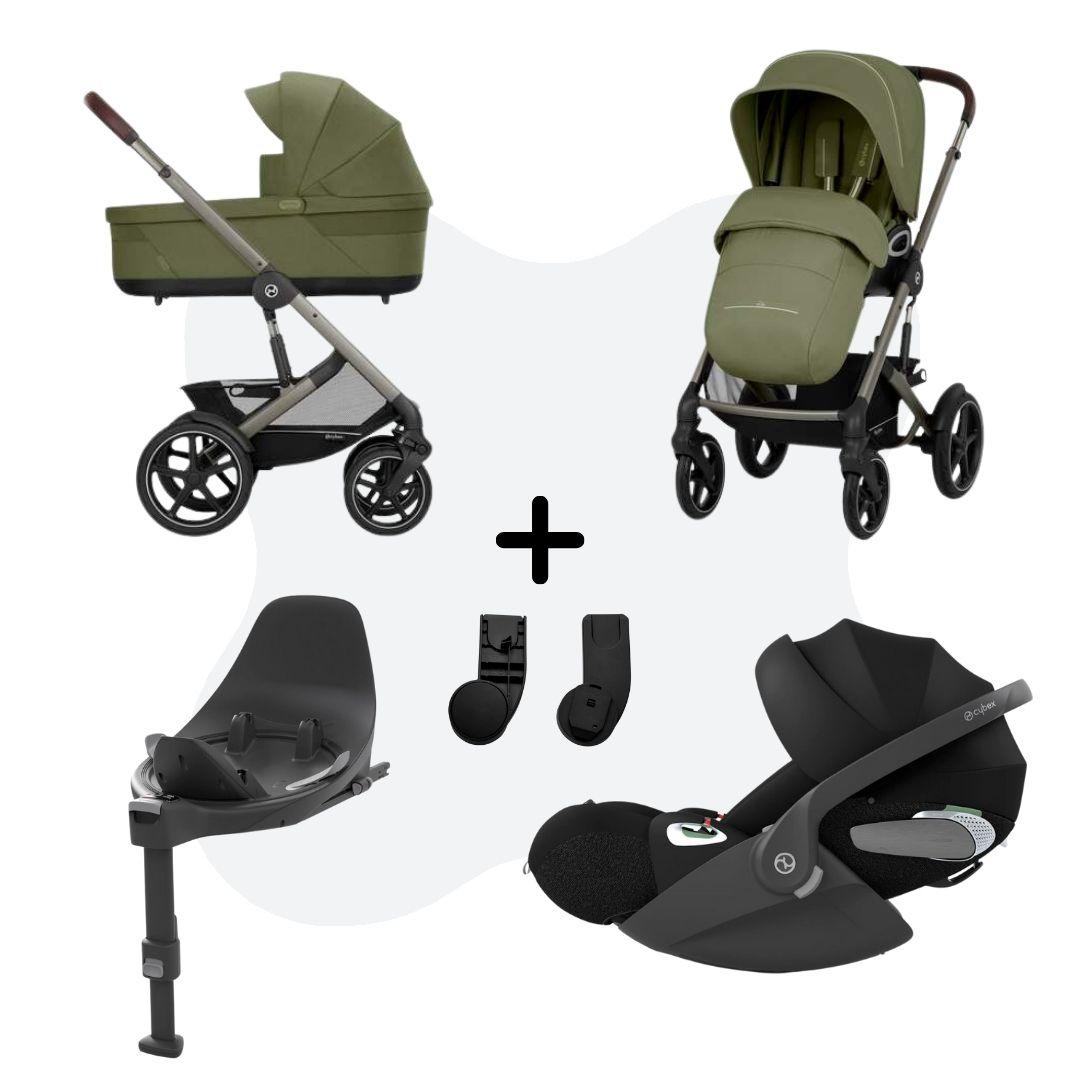 Cybex Talos S Lux 3 Travelsystem 4in1 Moss Green Cloud T