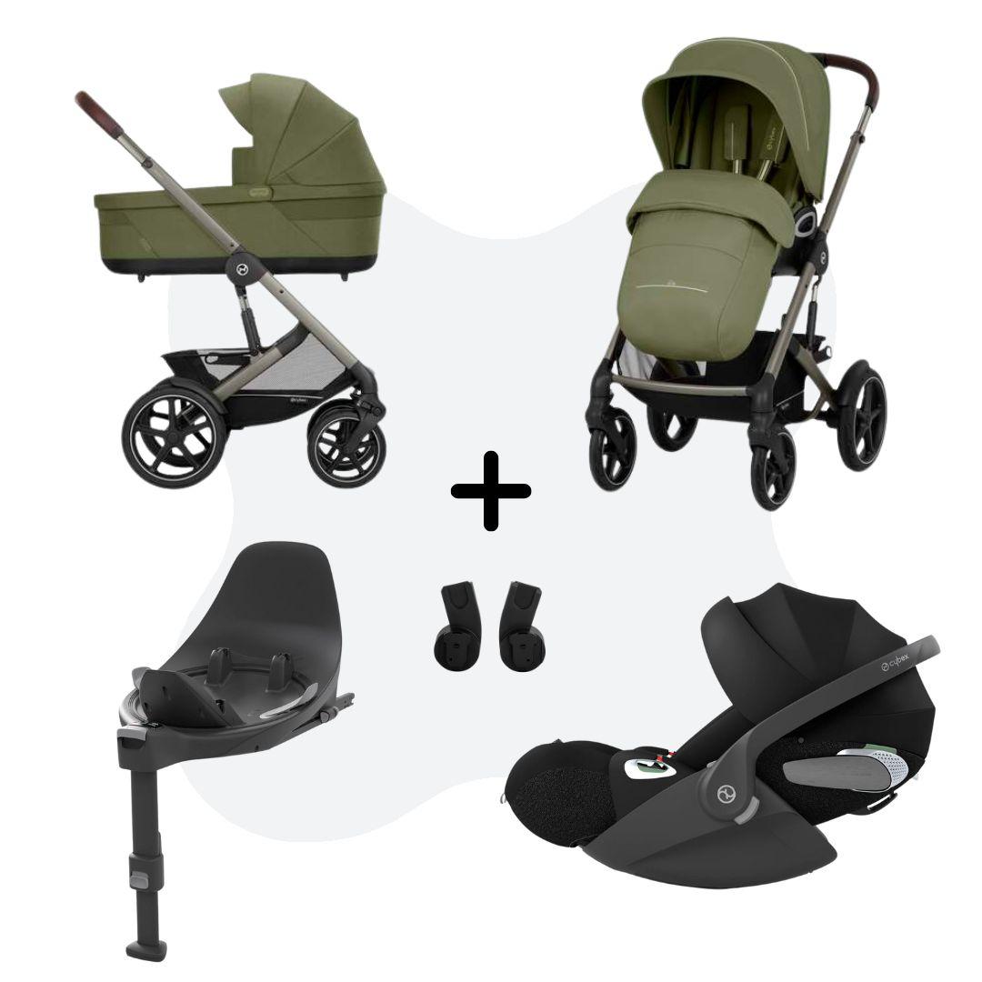 Cybex Talos S Lux 3 Travelsystem 4in1 Moss Green Cloud T