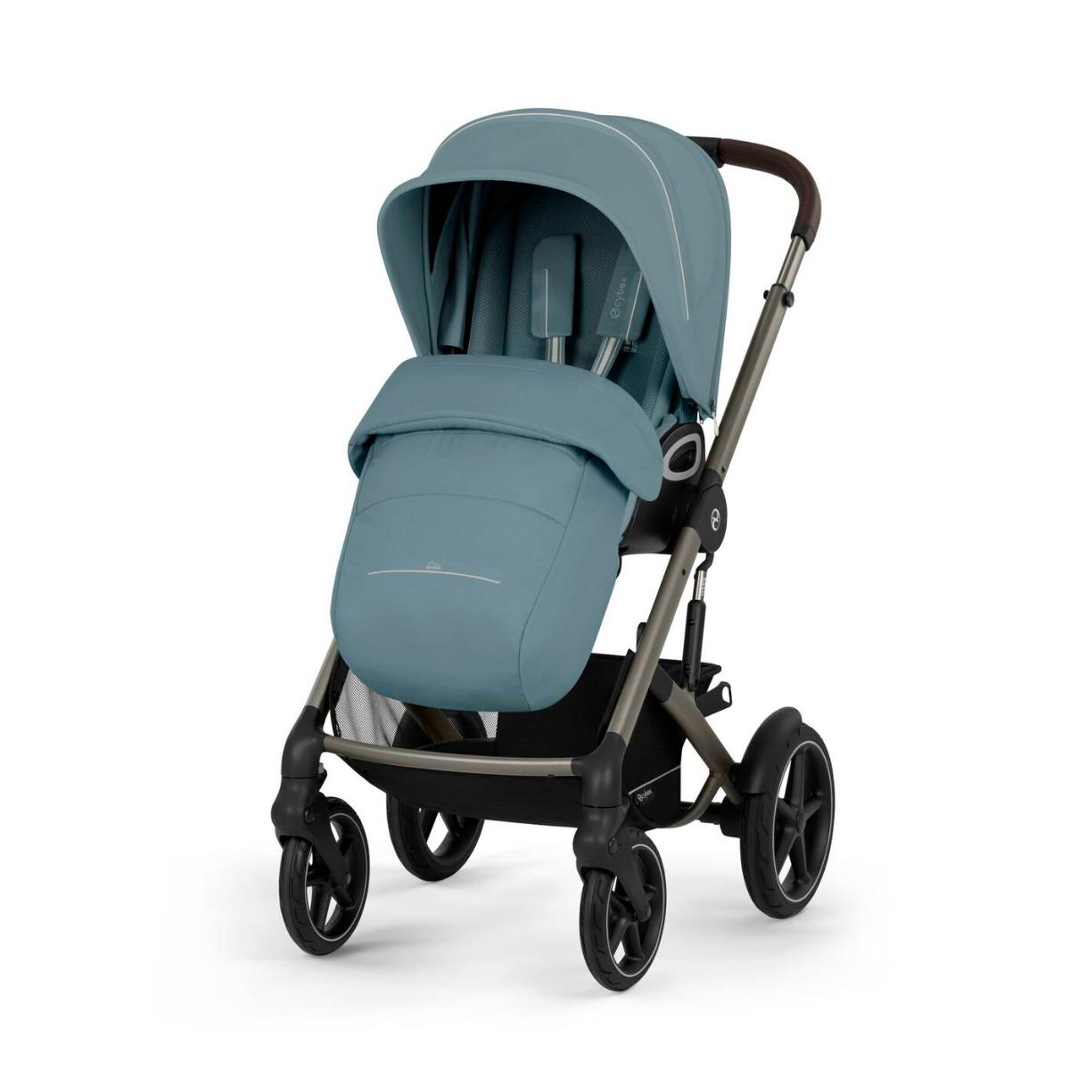 Cybex Talos S Lux 2026 Stormy Blue - Taupe Frame