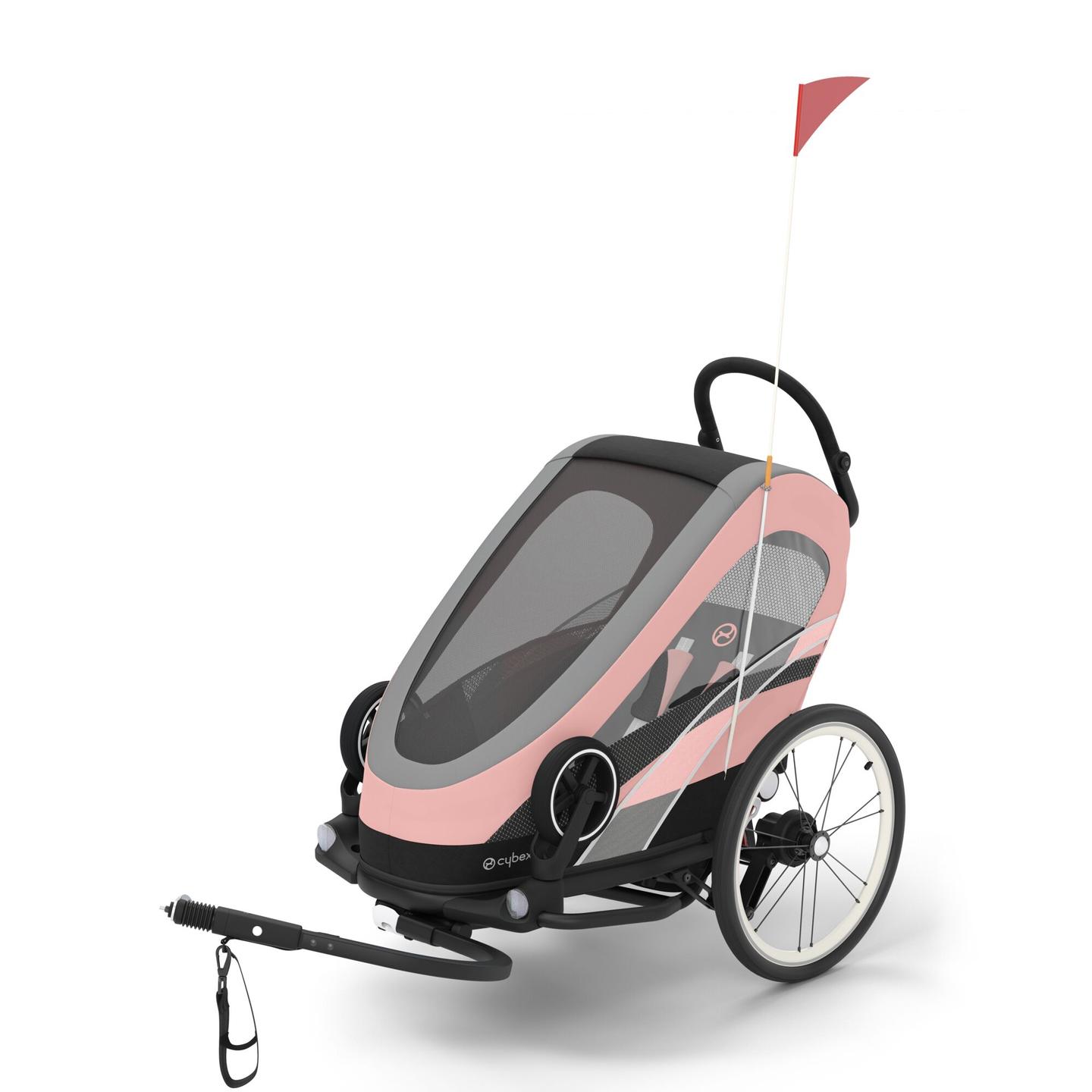 cybex-zeno-bike-silver-pink