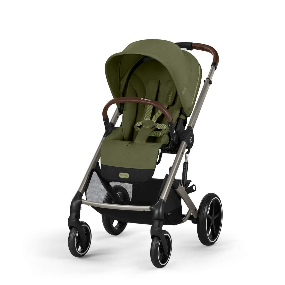 Cybex Balios S Lux 2026 Moss Green - Taupe Frame