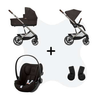 Cybex Balios S Lux 3in1 Travelsystem Chocolate Brown - Cloud G