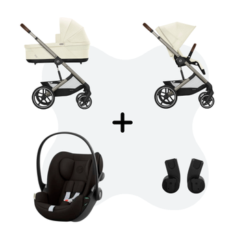 Cybex Balios S Lux 3in1 Travelsystem Seashell Beige - Cloud G