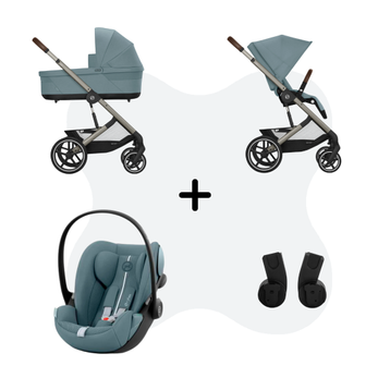 Cybex Balios S Lux 3in1 Travelsystem Stormy Blue - Cloud G