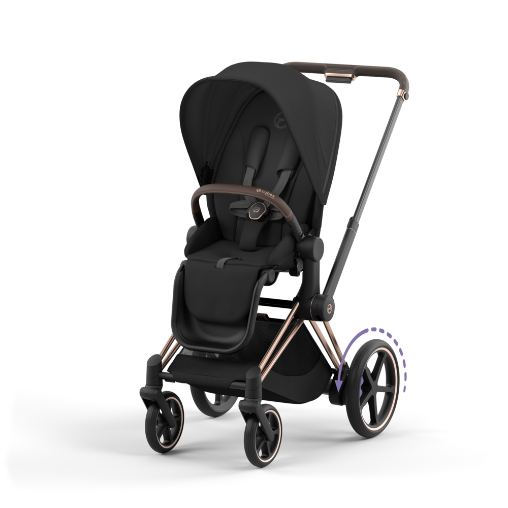 Cybex E-Priam 4 Sepia Black - Rose Gold