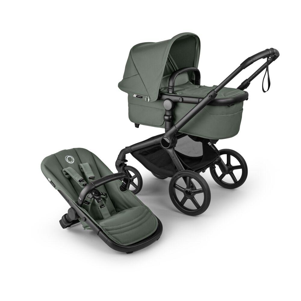 Bugaboo Fox 5 Renew Black - Forest Green