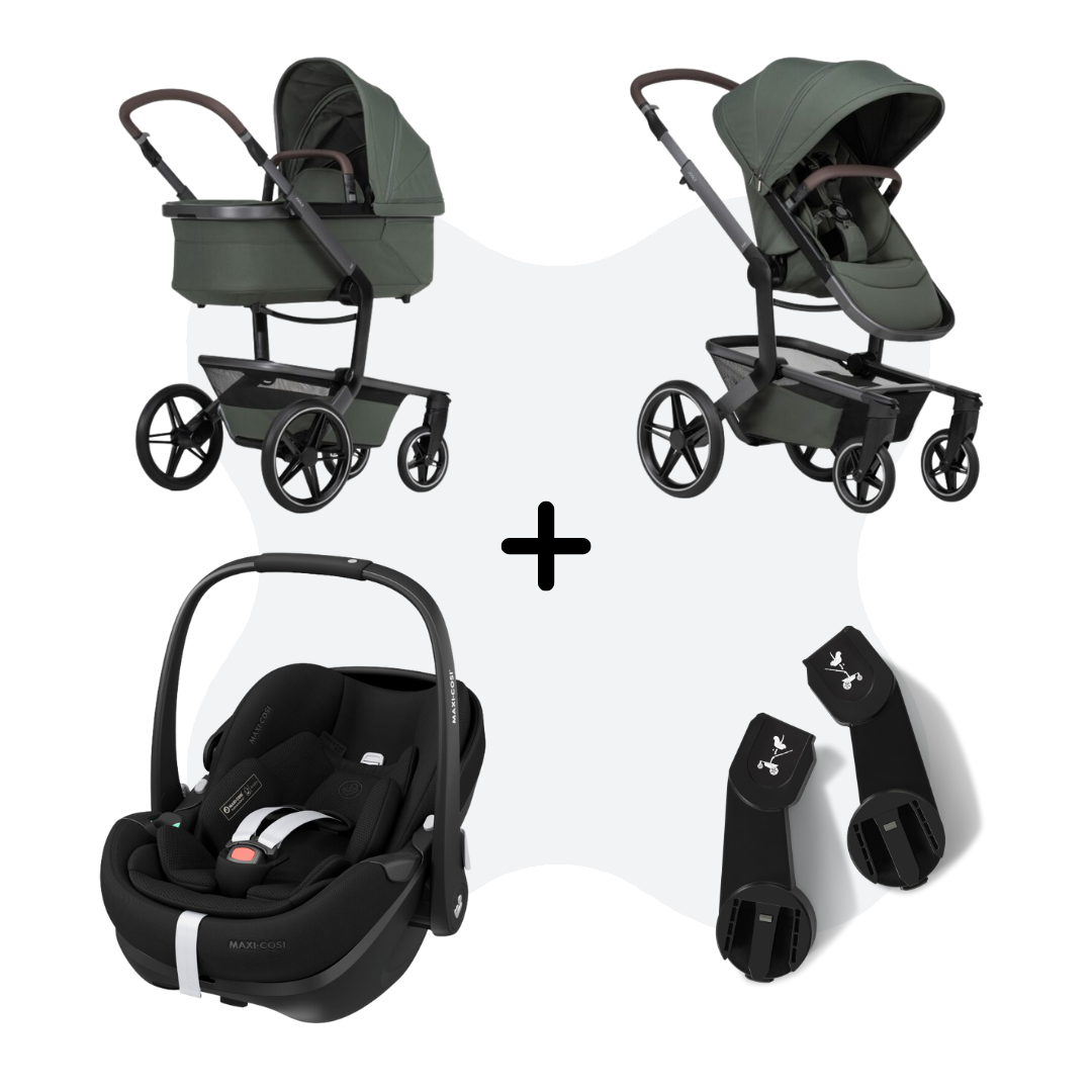 Joolz Day 5 Forest Green 3-in-1 Travelsystem Pebble 360 Pro2
