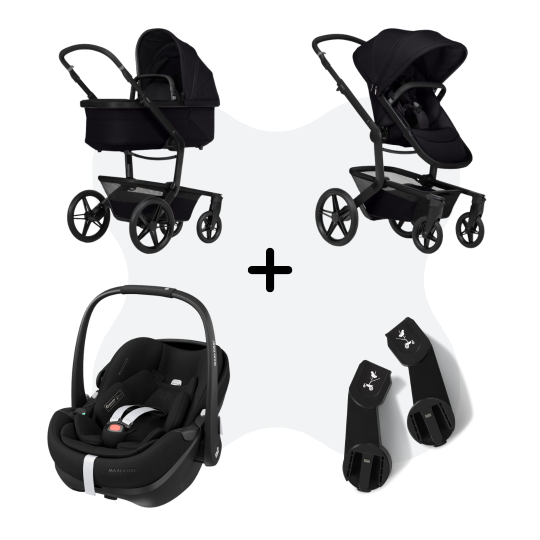 Joolz Day 5 Space Black 3-in-1 Travelsystem Pebble 360 Pro2