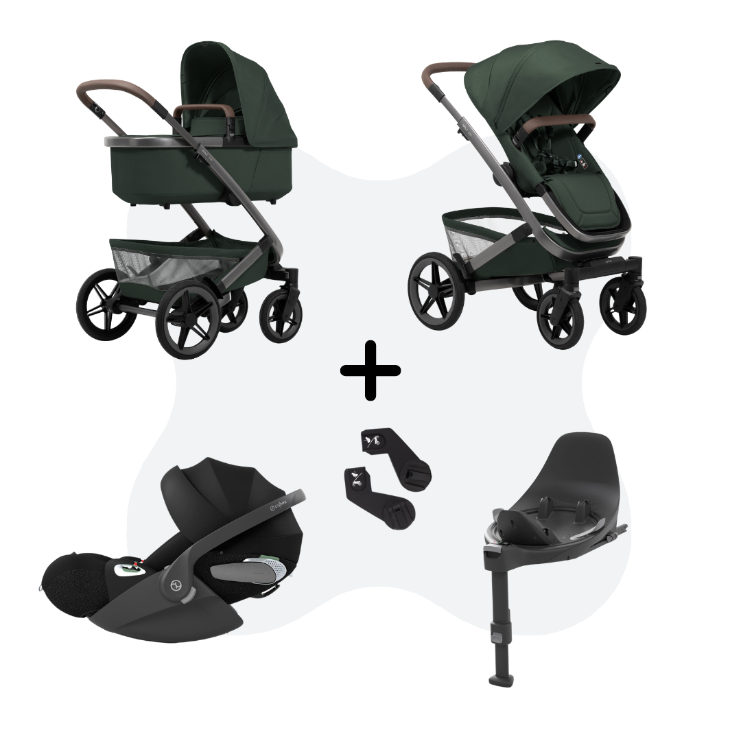 Joolz Geo 5 Forest Green 4-in-1 Travelsystem Cloud T