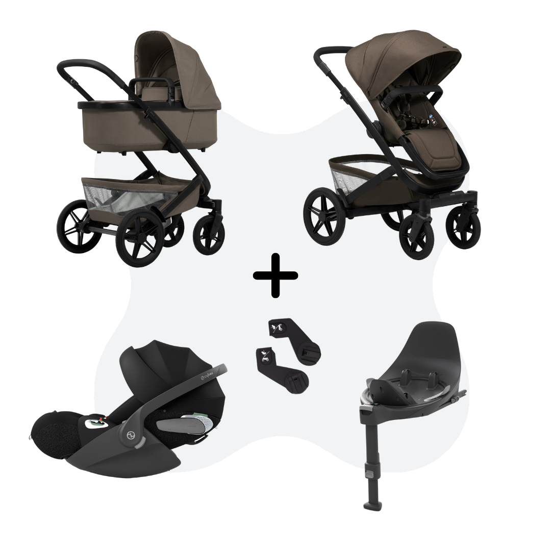 Joolz Geo 5 Hazel Brown 4-in-1 Travelsystem Cloud T