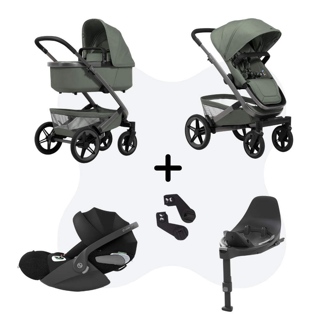 Joolz Geo 5 Sage Green 4-in-1 Travelsystem Cloud T