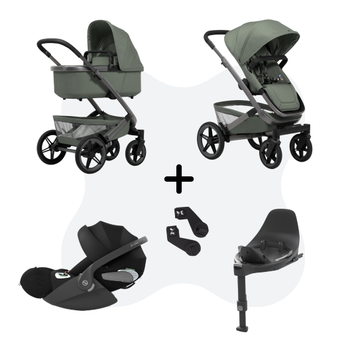 Joolz Geo 5 Sage Green 4-in-1 Travelsystem Cloud T