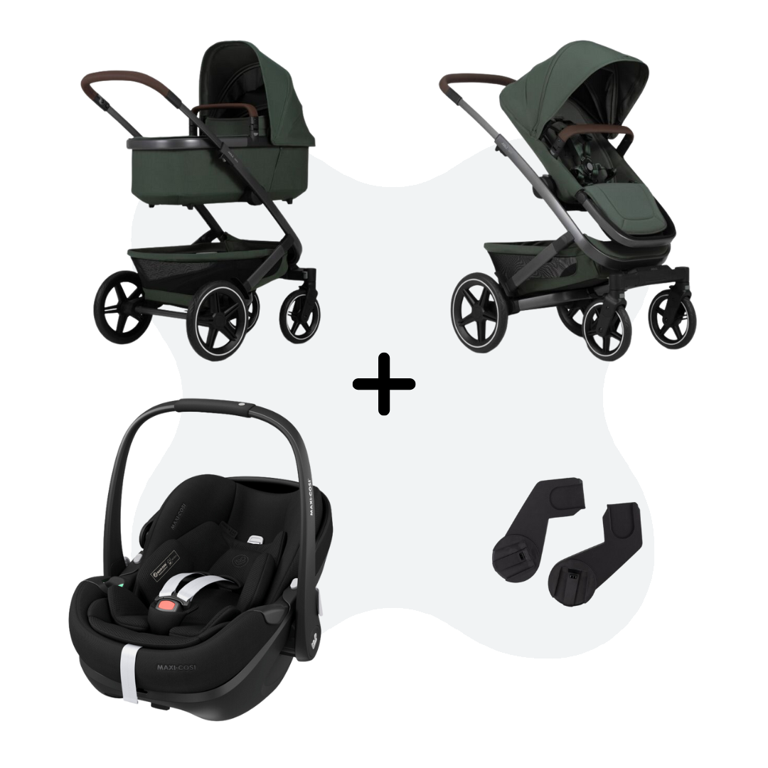 Joolz Geo 3 Forest Green 3-in-1 Travelsystem Pebble 360 Pro2