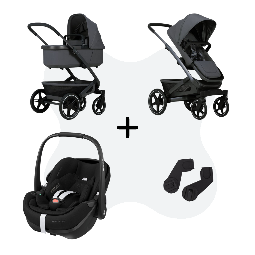 Joolz Geo 3 Stone Grey 3-in-1 Travelsystem Pebble 360 Pro2