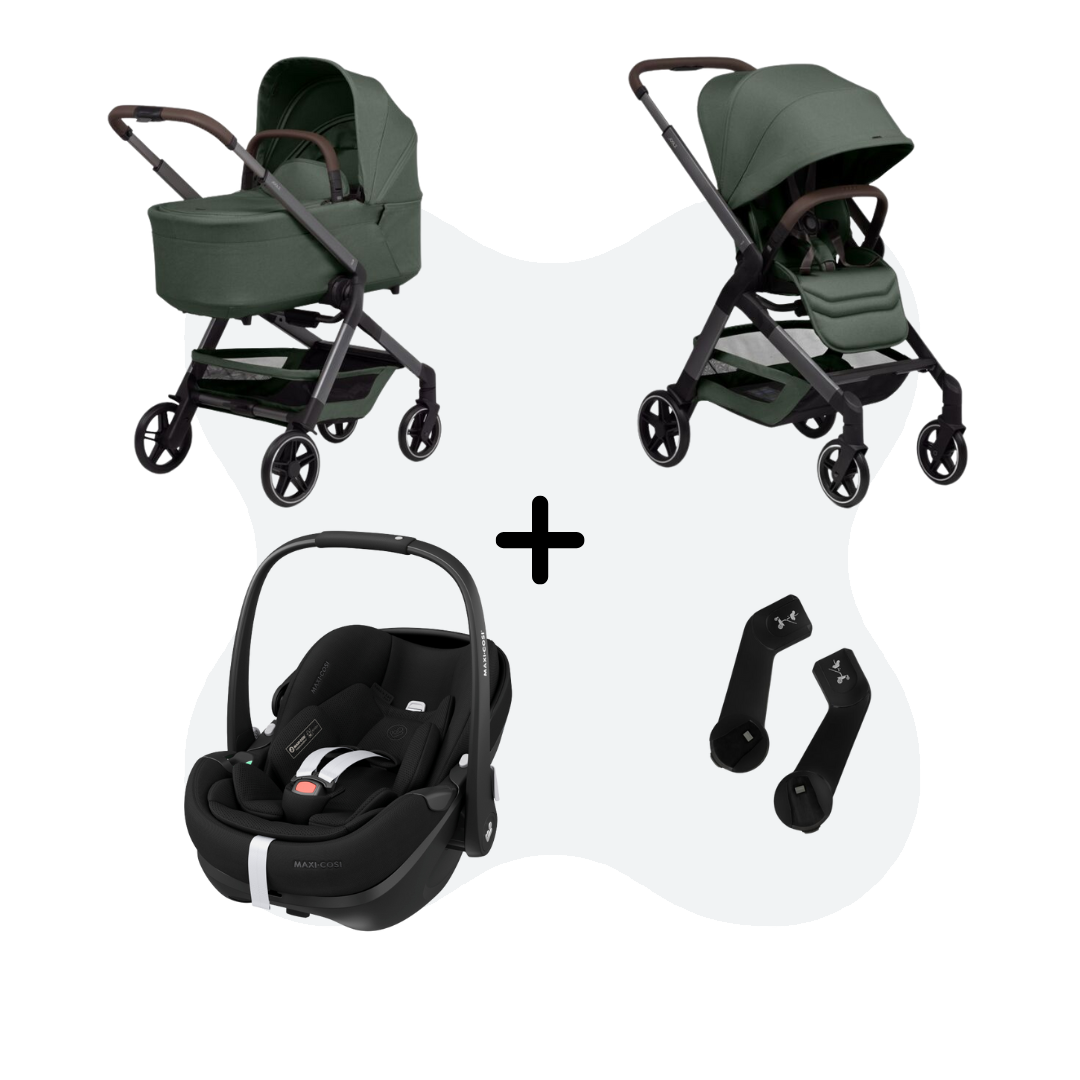 Joolz Hub 2 Forest Green 3-in-1 Travelsystem Pebble 360 Pro 2