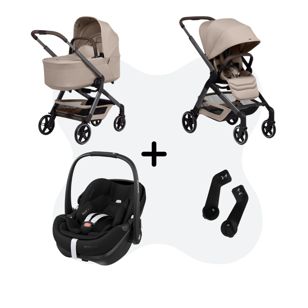 Joolz Hub 2 Sandy Taupe 3-in-1 Travelsystem Pebble 360 Pro 2