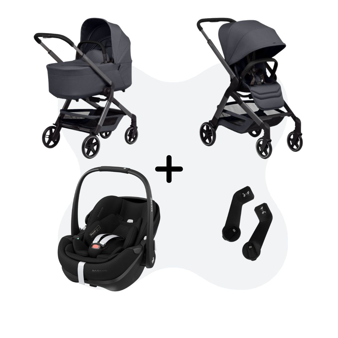 Joolz Hub 2 Stone Grey 3-in-1 Travelsystem Pebble 360 Pro 2