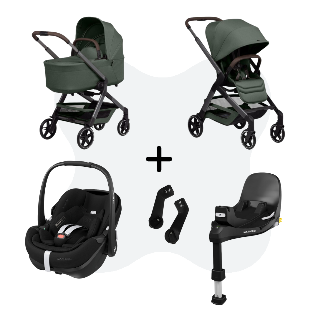 Joolz Hub 2 Forest Green 4-in-1 Travelsystem Pebble 360 Pro 2