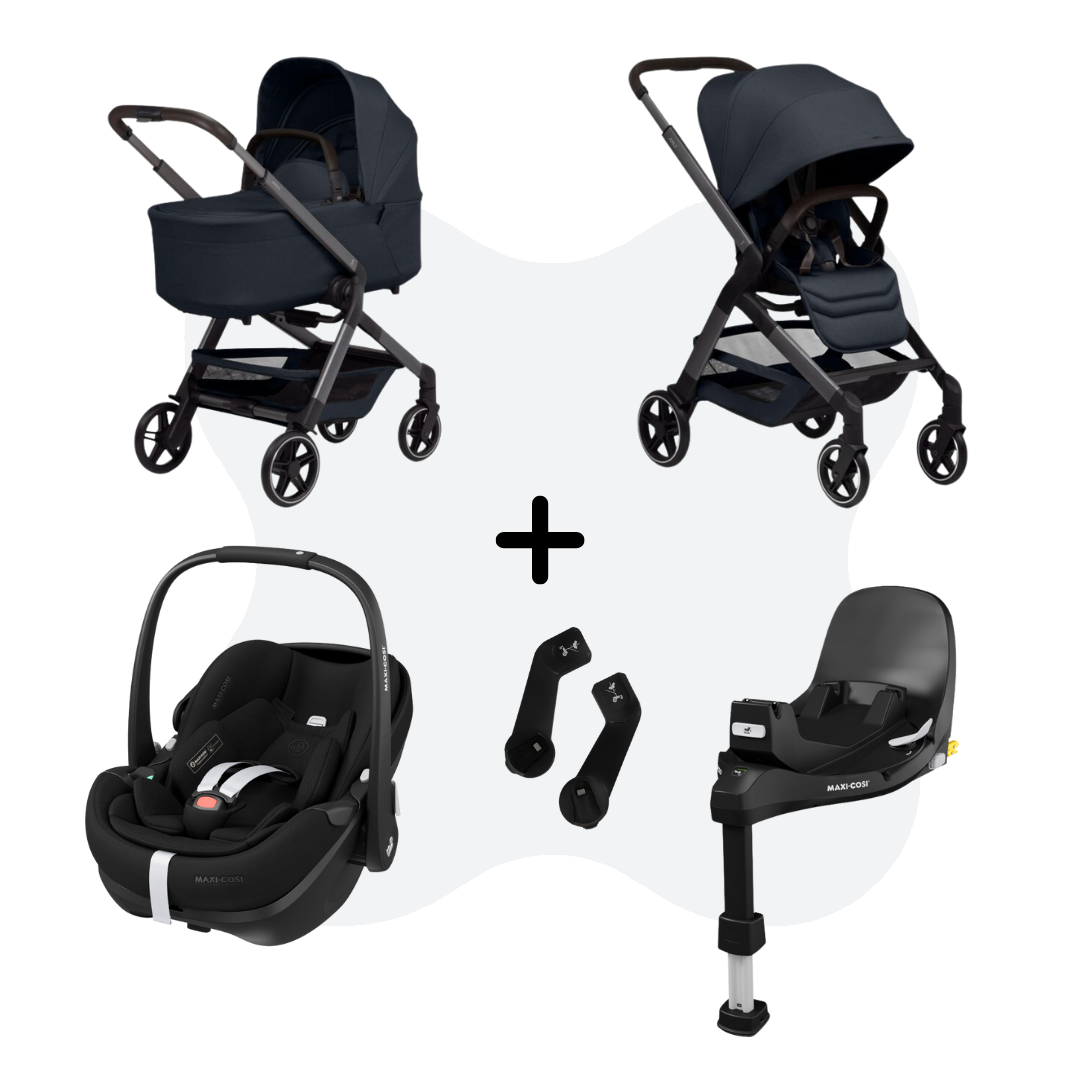 Joolz Hub 2 Navy Blue 4-in-1 Travelsystem Pebble 360 Pro 2