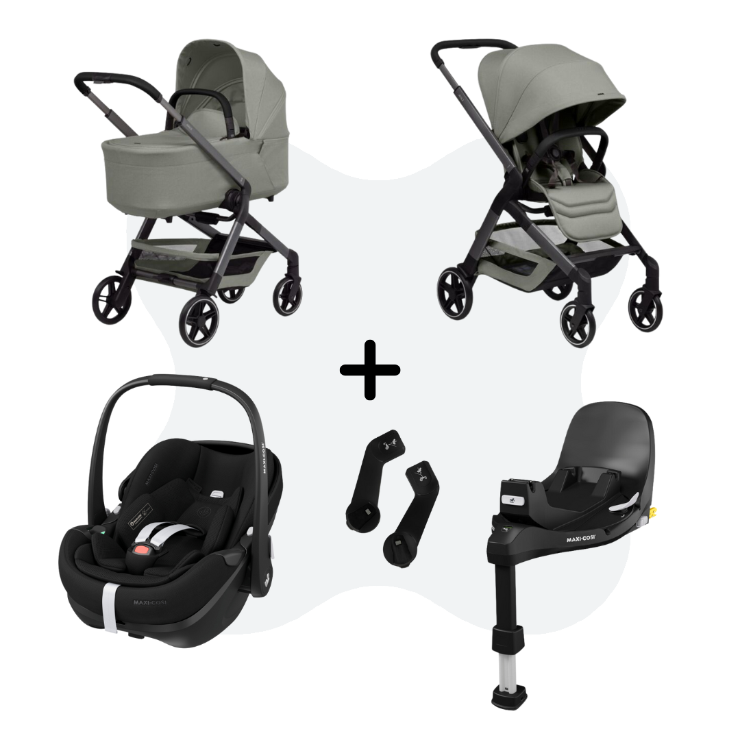Joolz Hub 2 Sage Green 4-in-1 Travelsystem Pebble 360 Pro 2