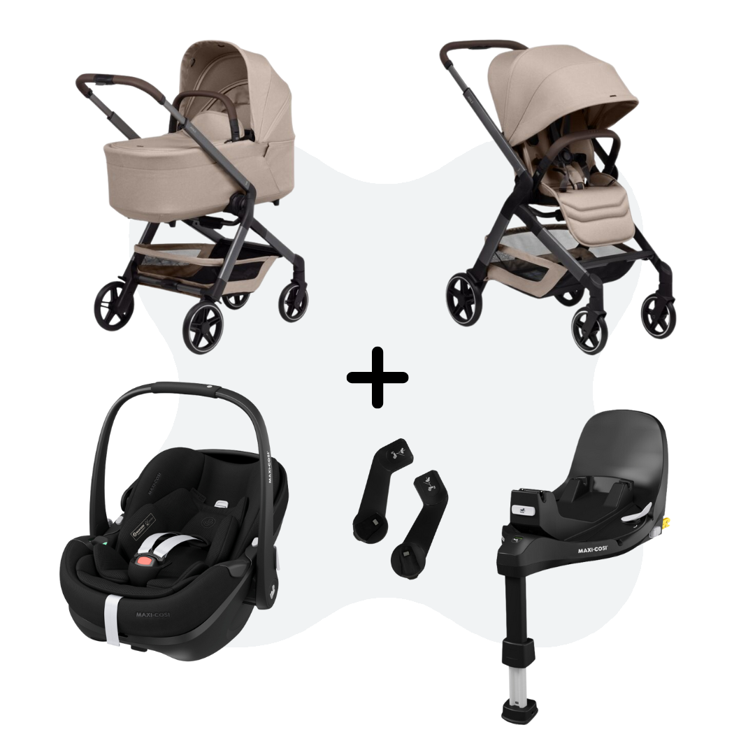 Joolz Hub 2 Sandy Taupe 4-in-1 Travelsystem Pebble 360 Pro 2