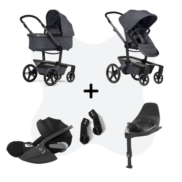 Joolz Day 5 Stone Grey 4-in-1 Travelsystem Cloud T