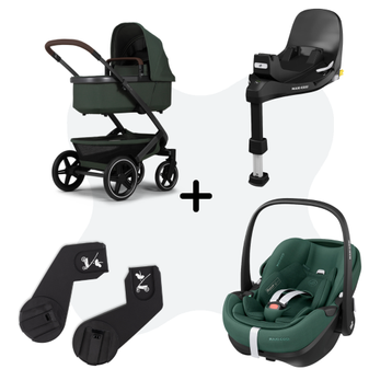 Joolz Geo 3 Forest Green 4-in-1 Travelsystem Pebble 360 Pro 2