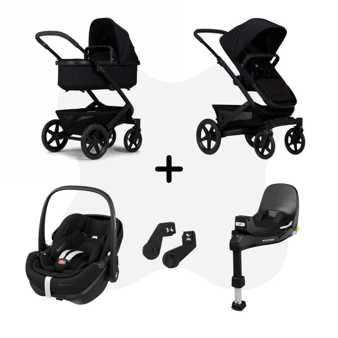 Joolz Geo 3 Space Black 4-in-1 Travelsystem Pebble 360 Pro 2