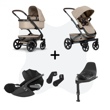 Joolz Geo 3 Sandy Taupe 4-in-1 Travelsystem Cloud T