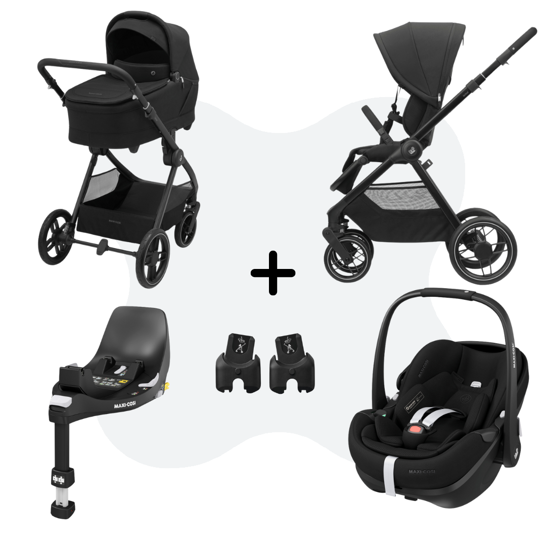 Maxi-Cosi Oxford Plus 4-in-1 Travelsystem Twillic Black - Pebble Pro 2