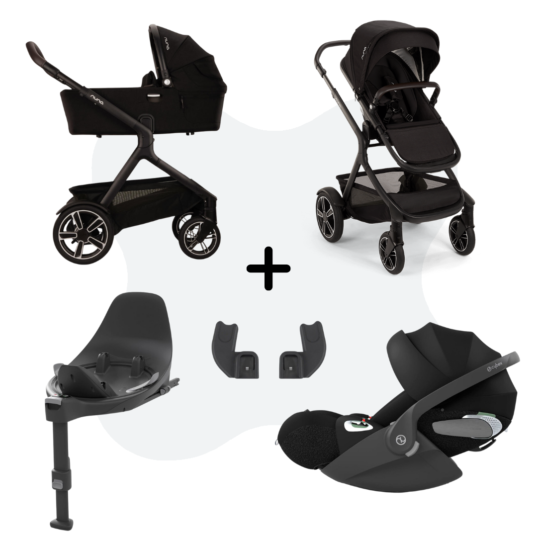 Nuna Demi Next Caviar Travelsystem 4-in-1 Cloud T