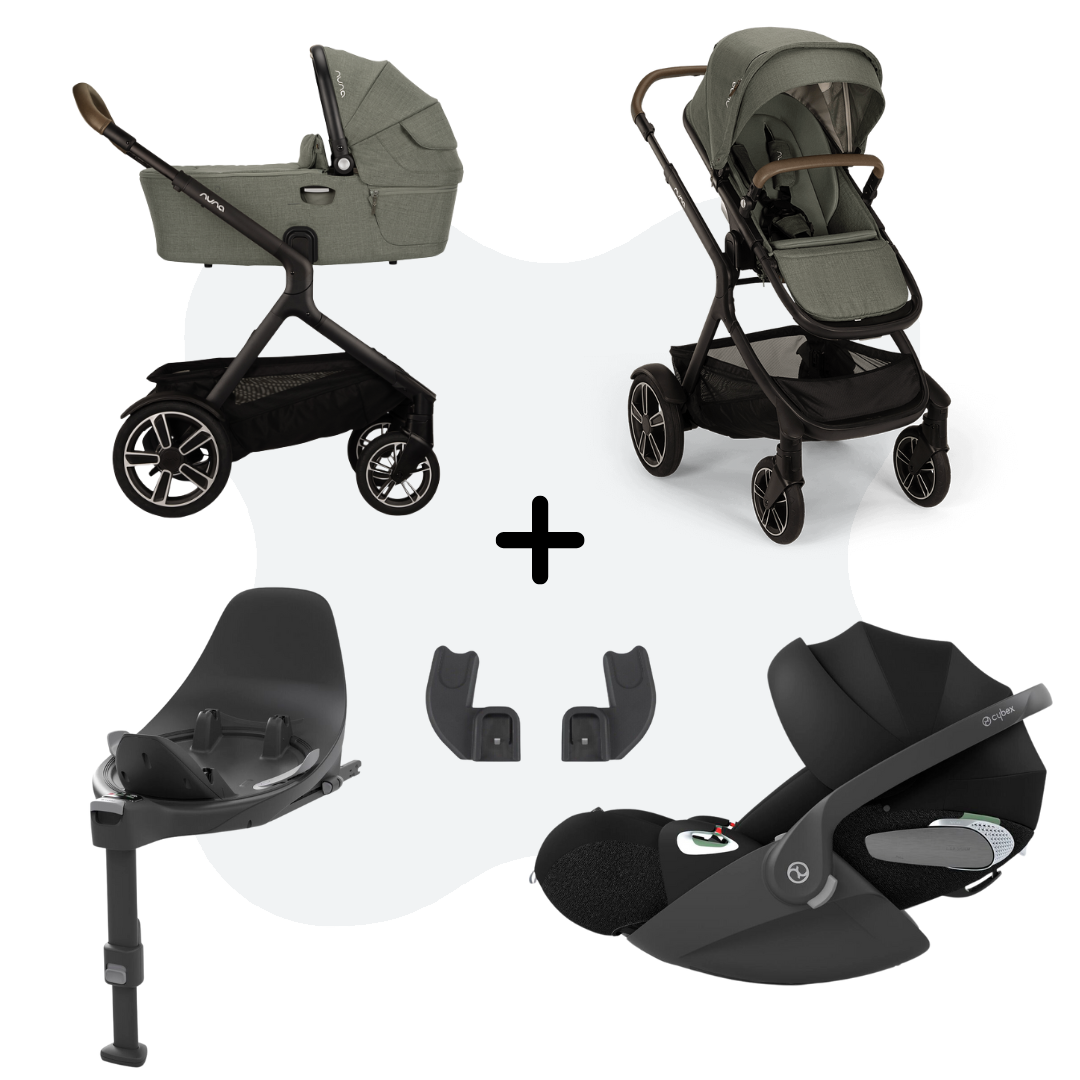 Nuna Demi Next Pine Travelsystem 4-in-1 Cloud T